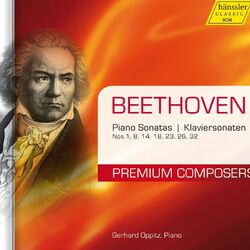 Cover of Beethoven: Piano Sonatas Nos. 1, 8, 14, 18, 23, 26, 32
