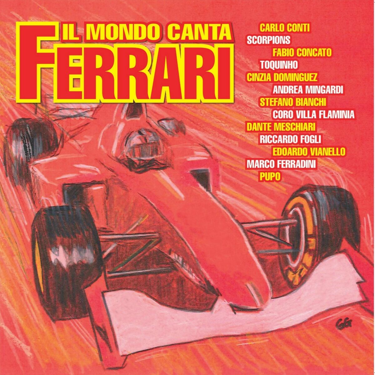 Album cover of Il mondo canta Ferrari