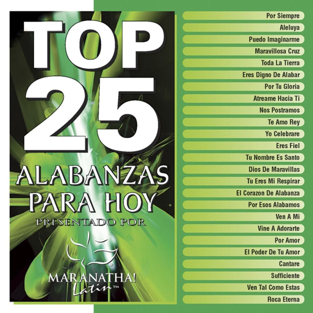Picture of Top 25 Alabanzas Para Hoy