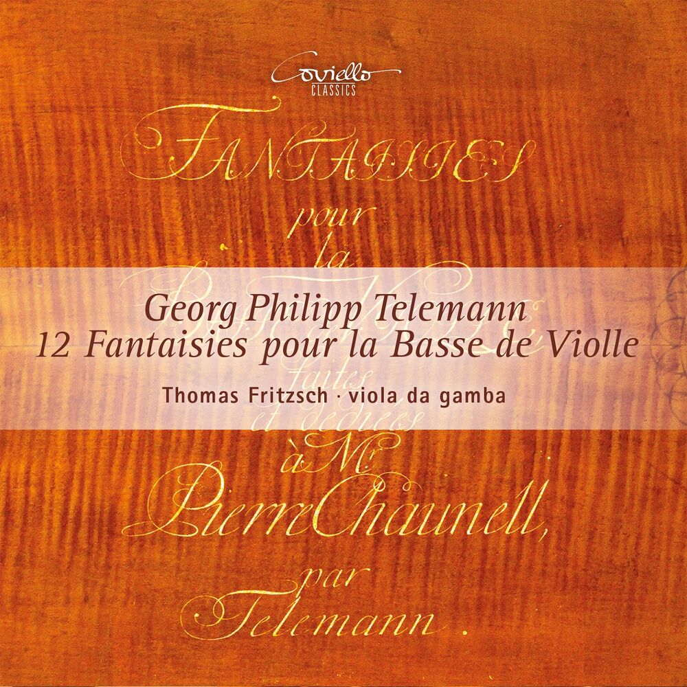 Picture of Telemann: 12 Fantaisies pour basse de viole