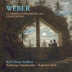 Cover of Weber: Clarinet Concertos Nos. 1 & 2 - Concertino