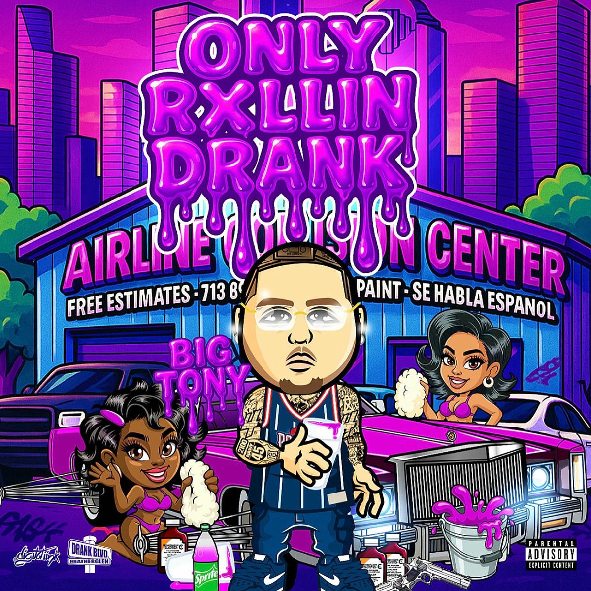 Album cover of Only Rxllin Drank Slowed