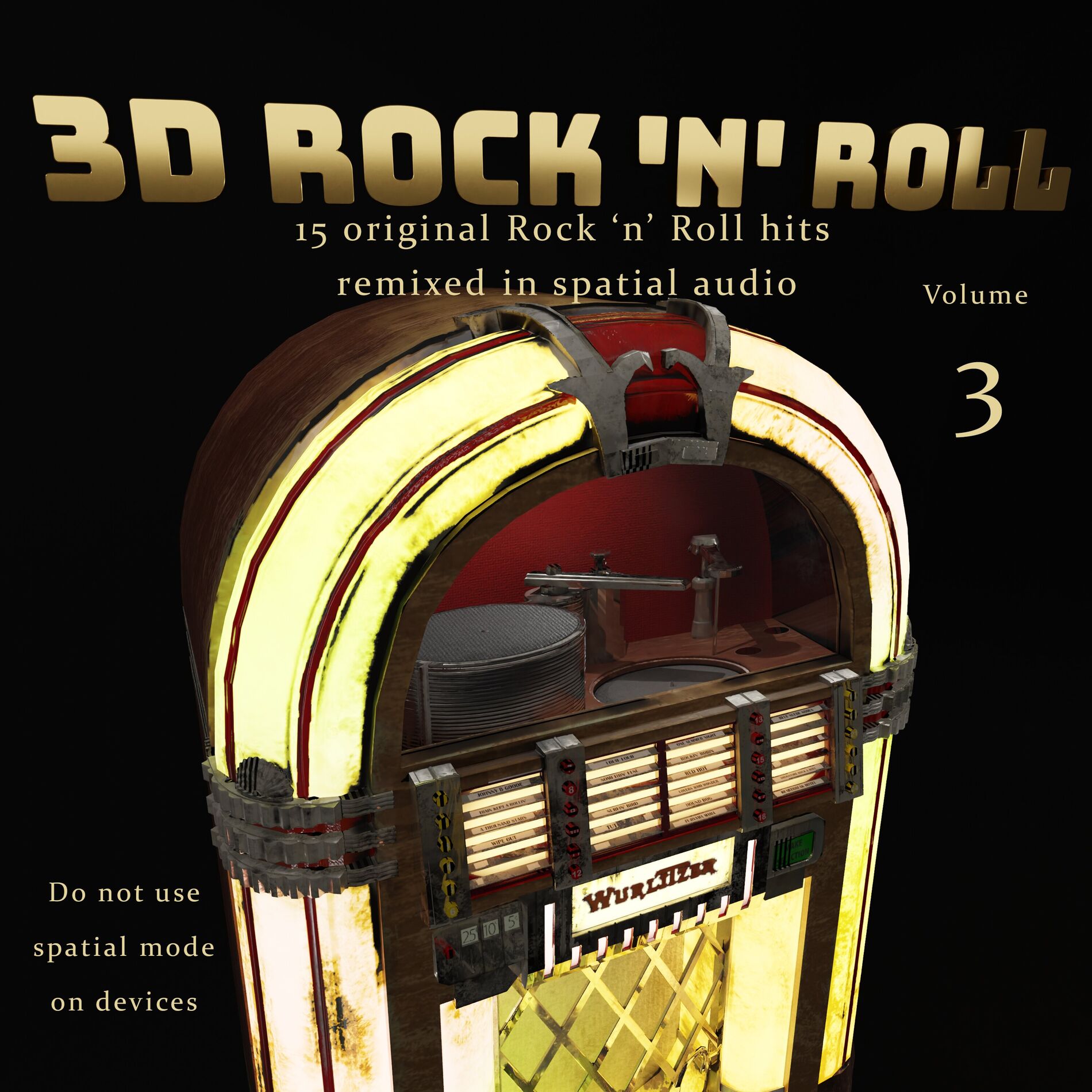 Album cover of 3D Rock n Roll, vol. 3