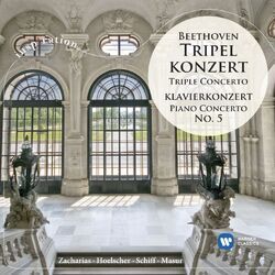 Cover of Beethoven: Tripelkonzert, Op. 56 & Klavierkonzert No. 5 "Emperor", Op. 73