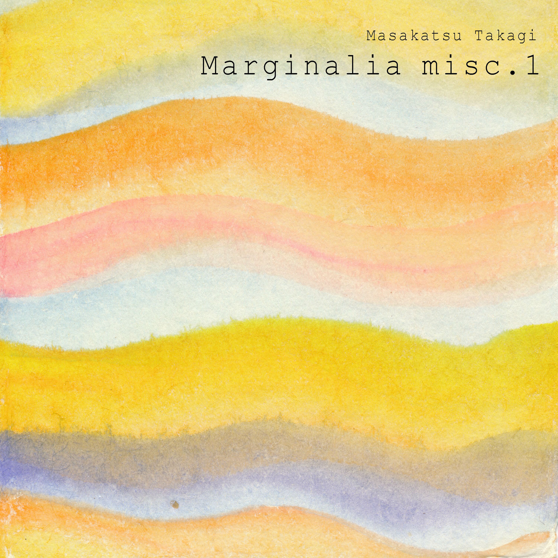 Album cover of Marginalia misc.1