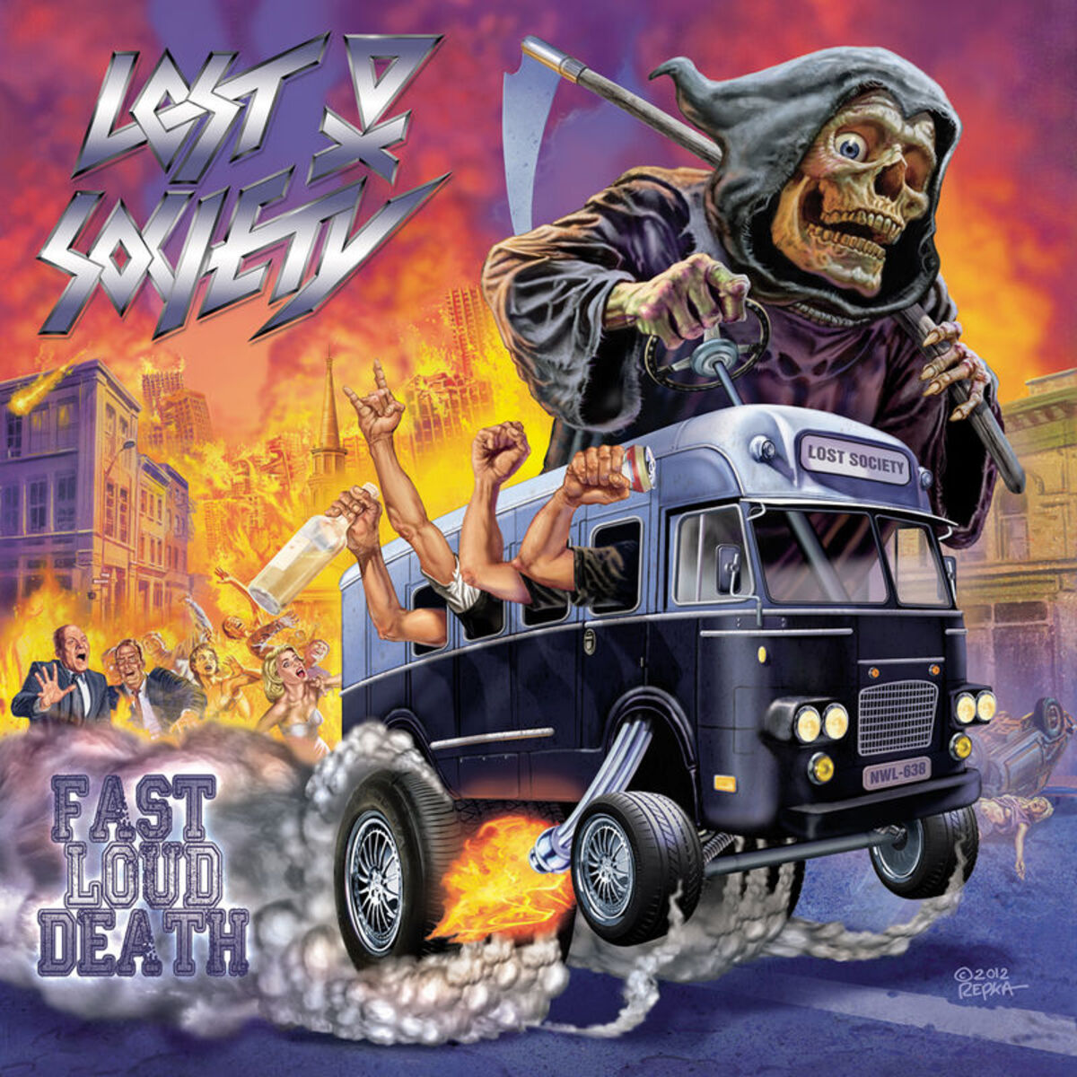 Album cover of Fast Loud Death