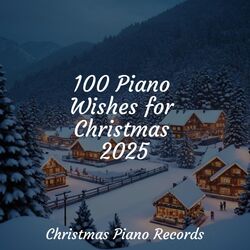 Cover of 100 Piano Wishes for Christmas 2025