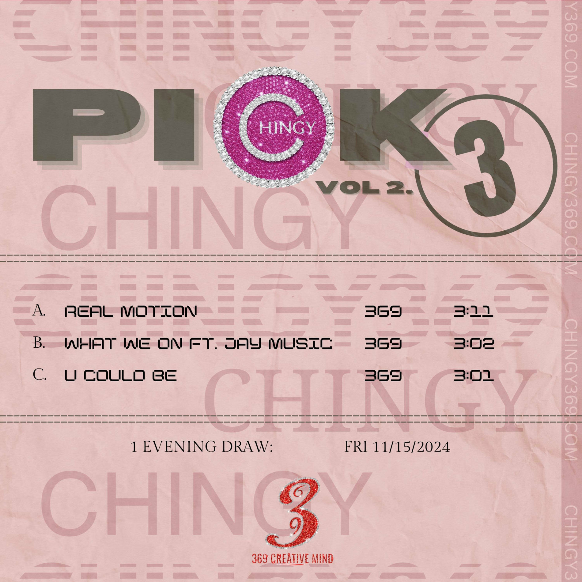 Album cover of Pick 3, Vol. 2 (Radio Edit)
