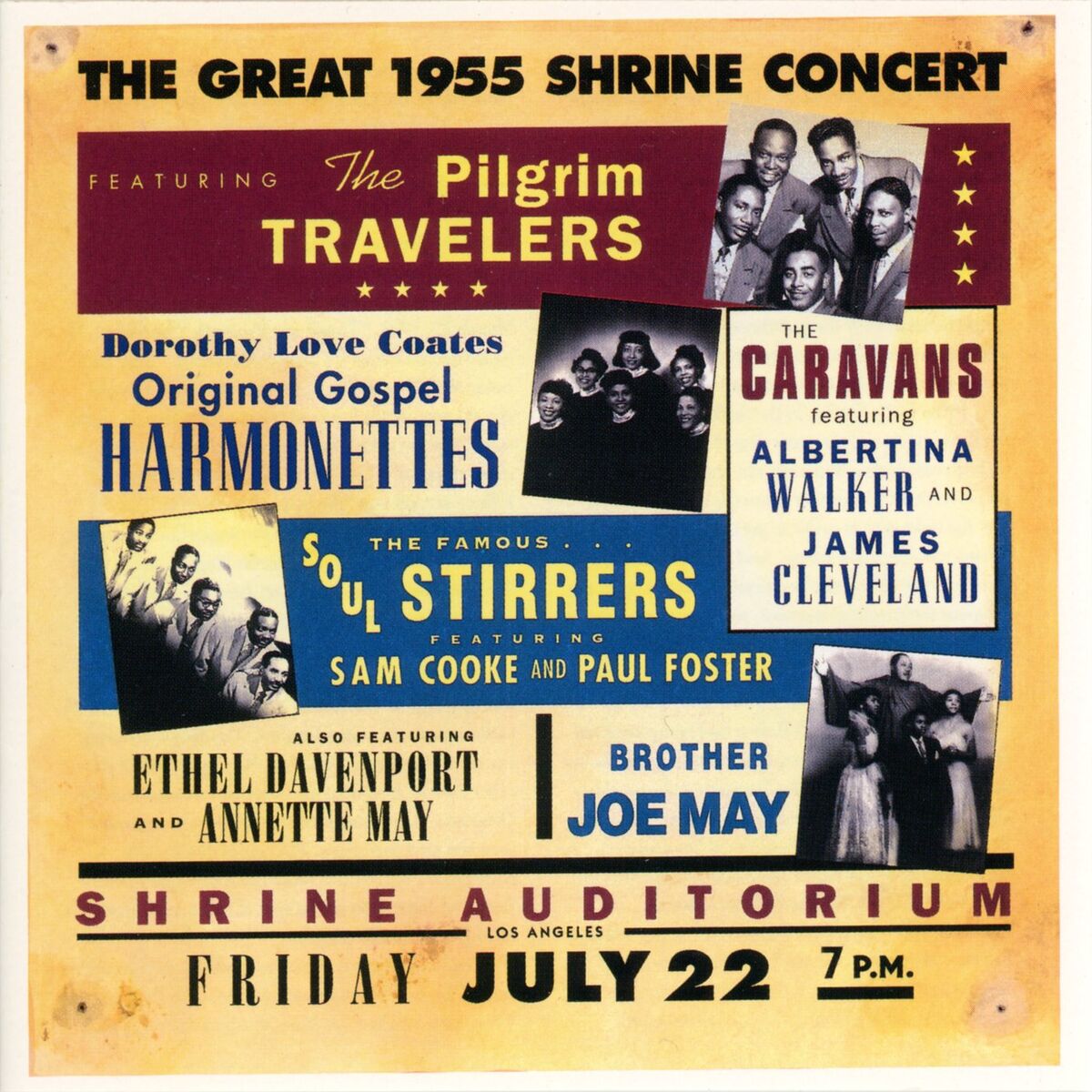 Album cover of The Great 1955 Shrine Concert