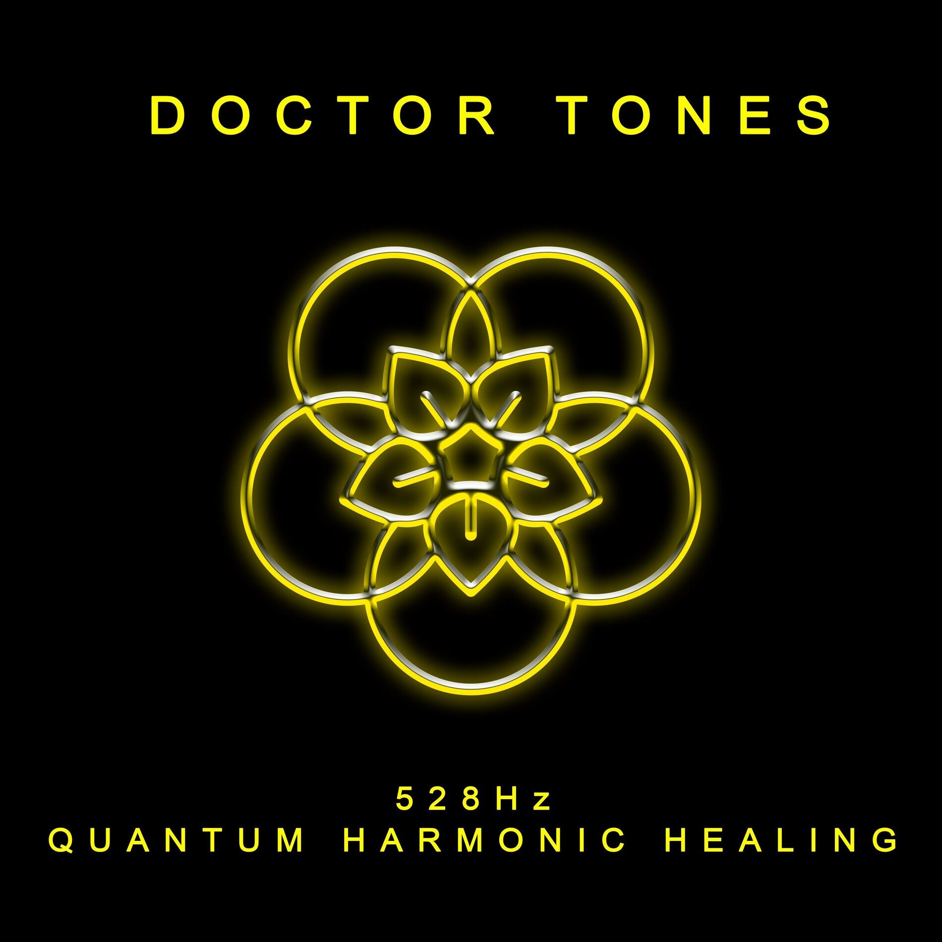 Album cover of 528 Hz Quantum Harmonic Healing