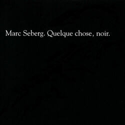 Cover of Quelque chose, noir.