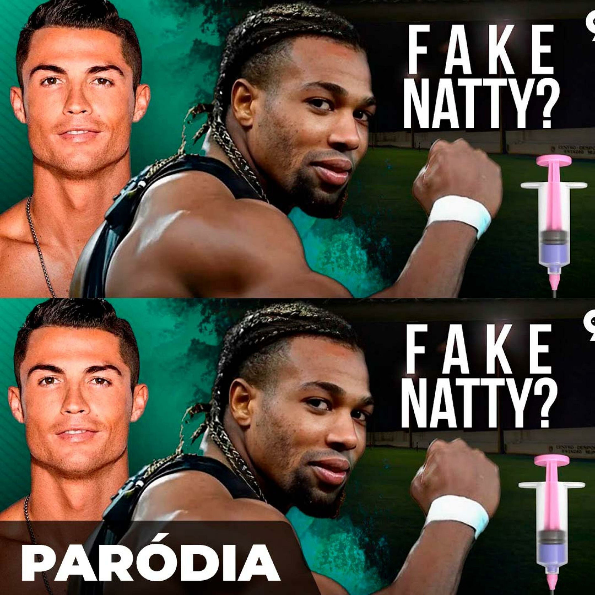 Album cover of Paródia - FAKE NATTY NO FUTEBOL