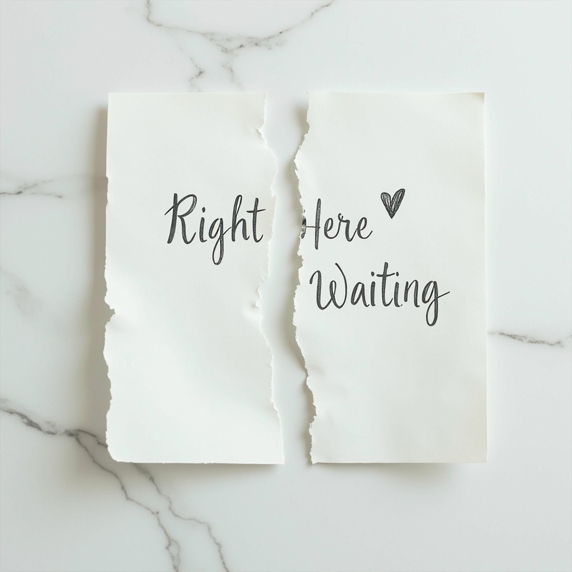 Album cover of Right Here Waiting
