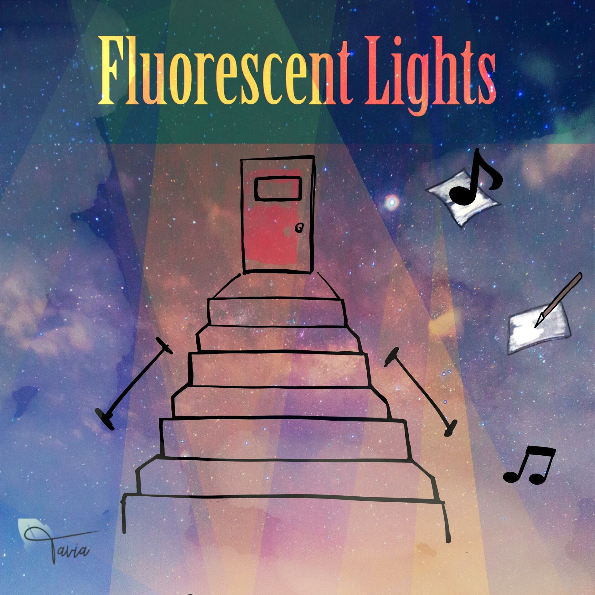 Album cover of Fluorescent Lights