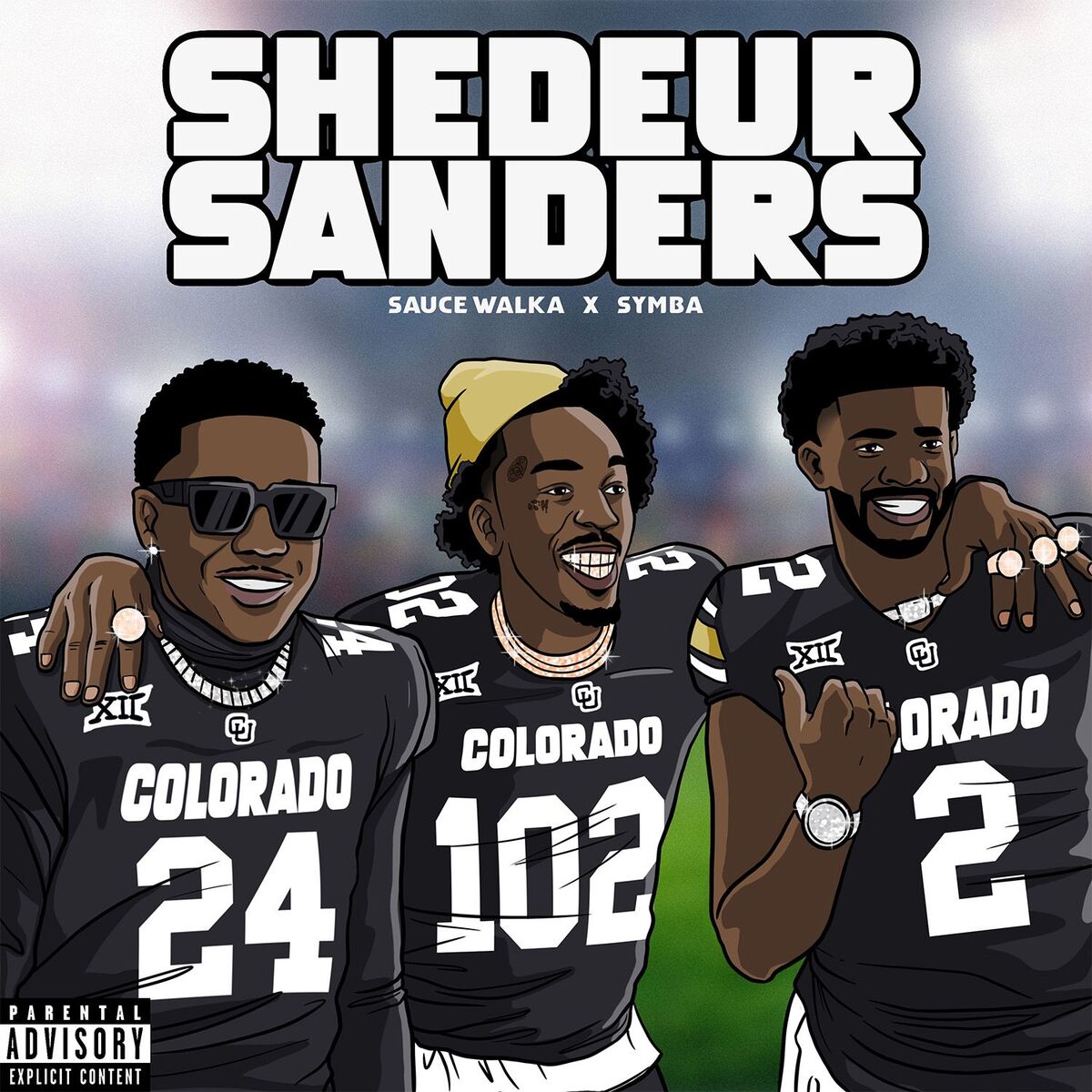 Album cover of Shedeur Sanders (feat. Symba)