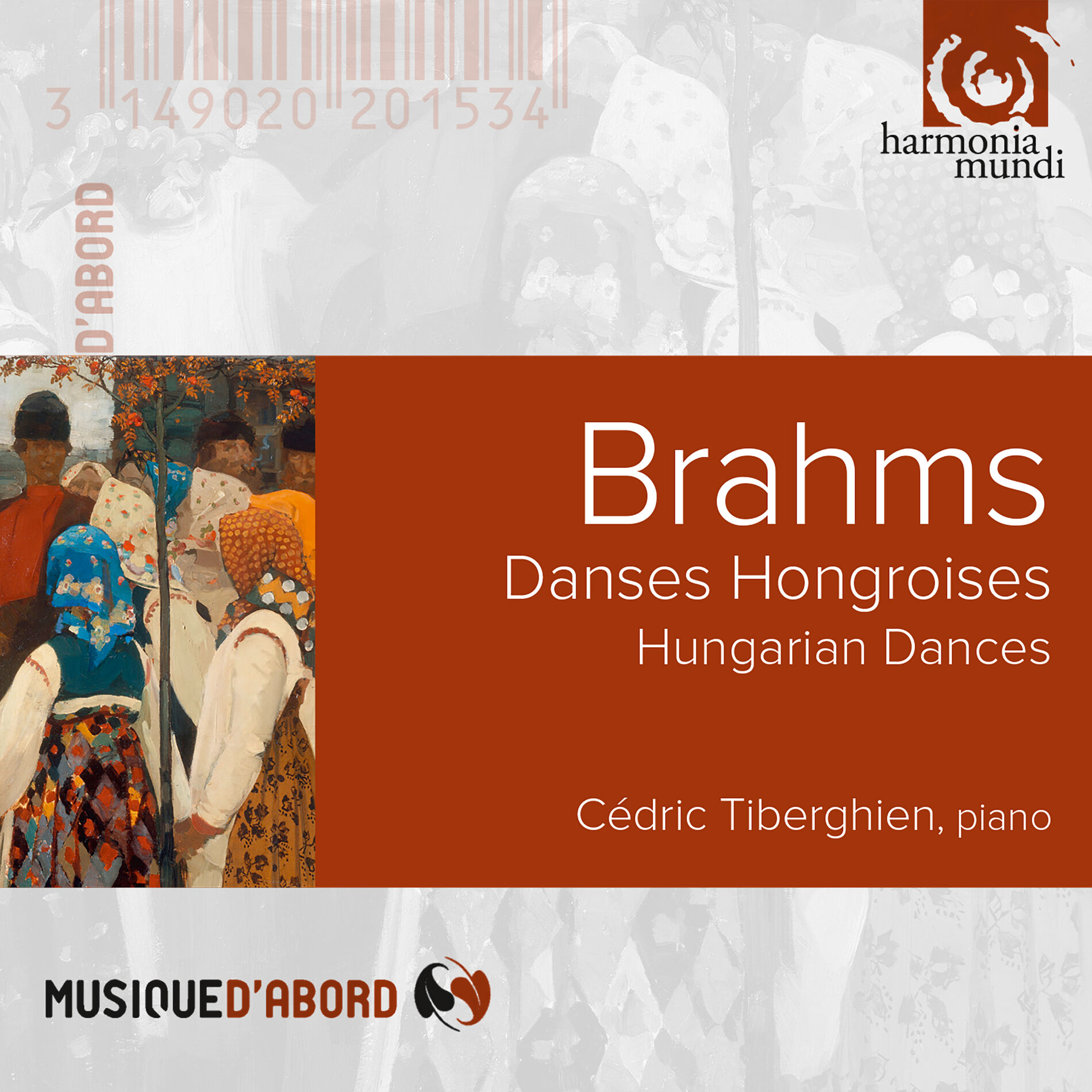 Album cover of Brahms: Hungarian Dances