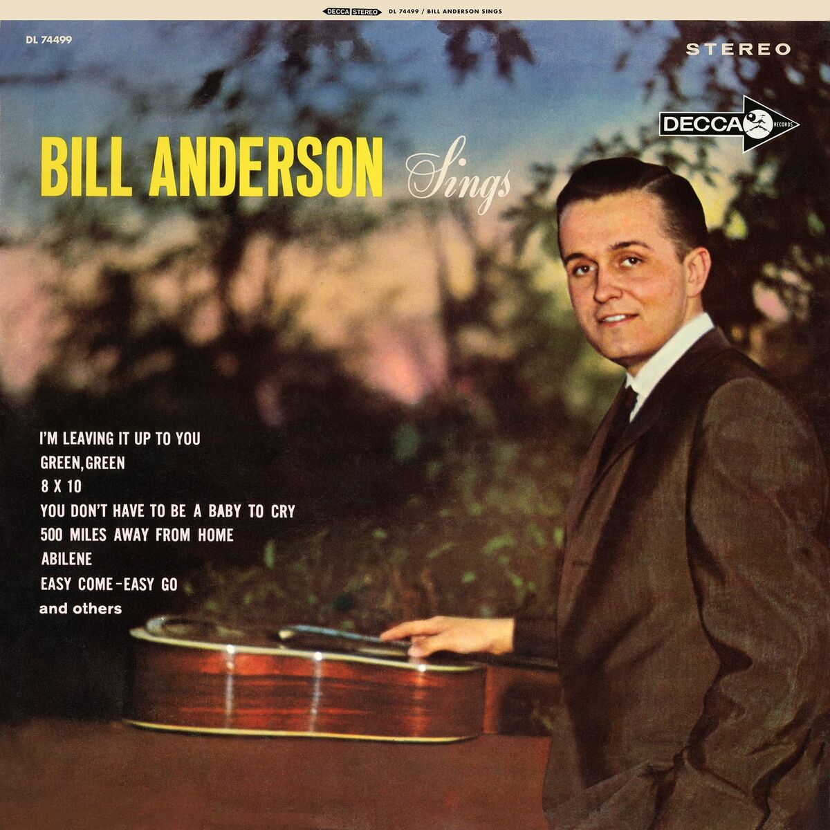 Album cover of Bill Anderson Sings