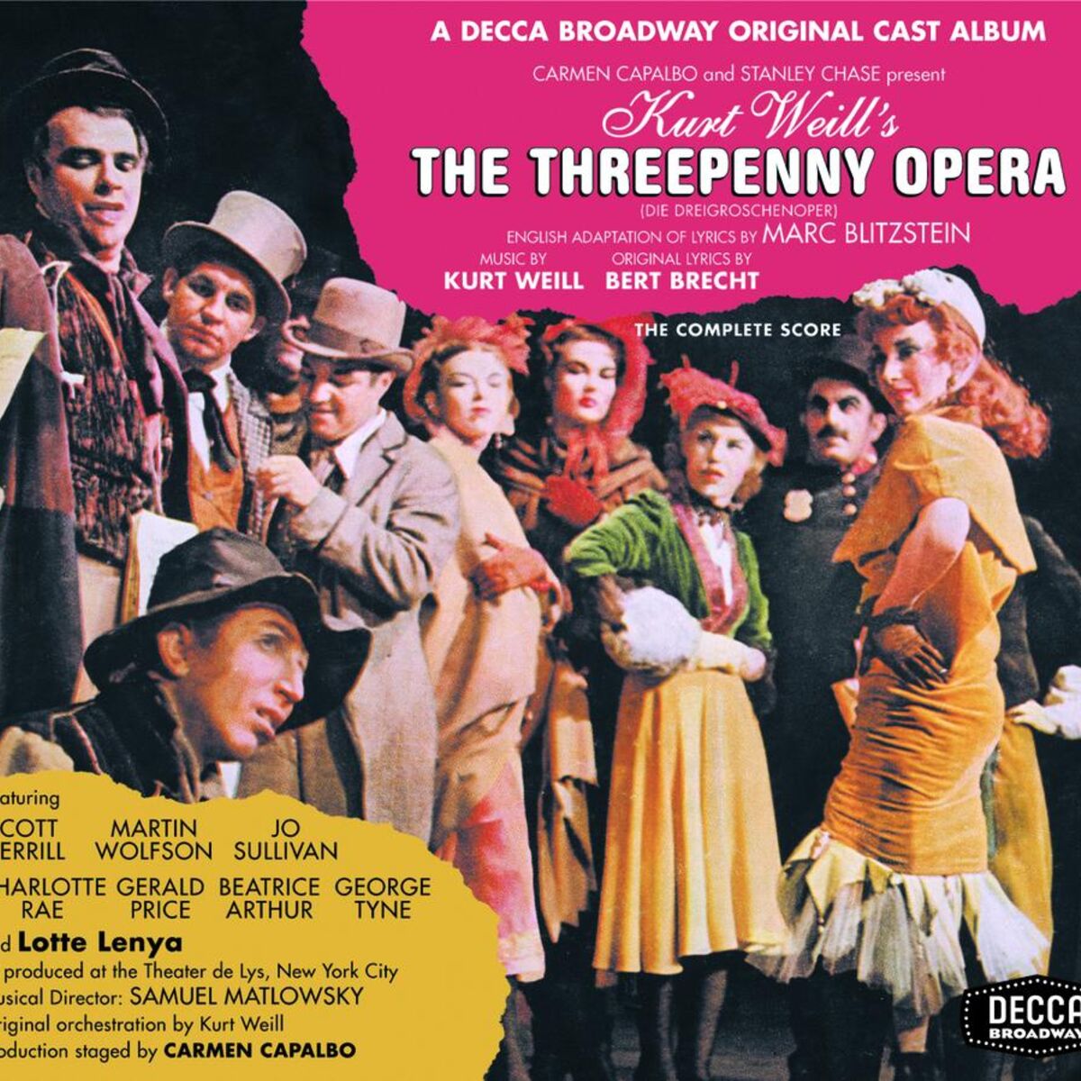 Album cover of The Threepenny Opera