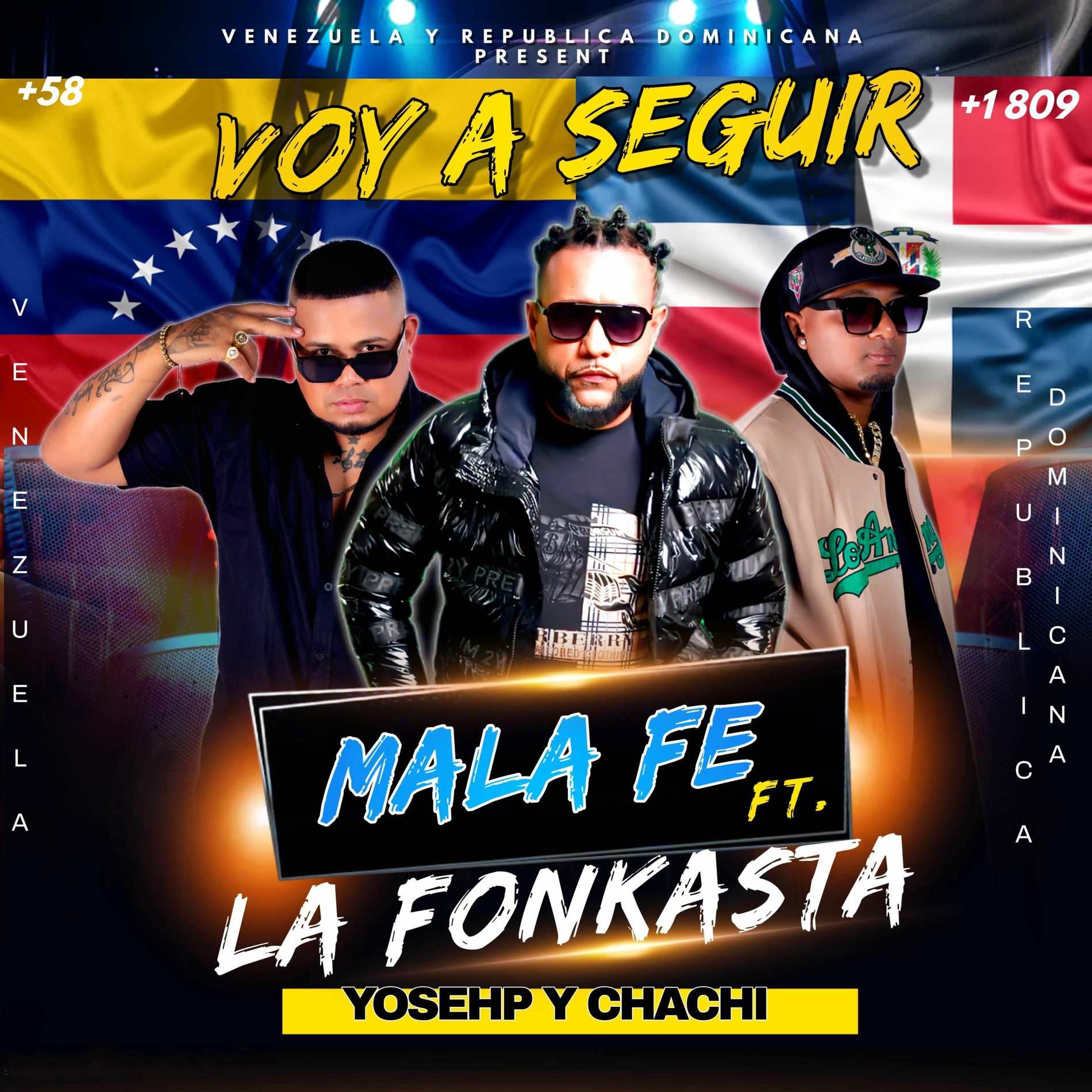 Album cover of VOY A SEGUIR (feat. LA FONKASTA) [REMIX]