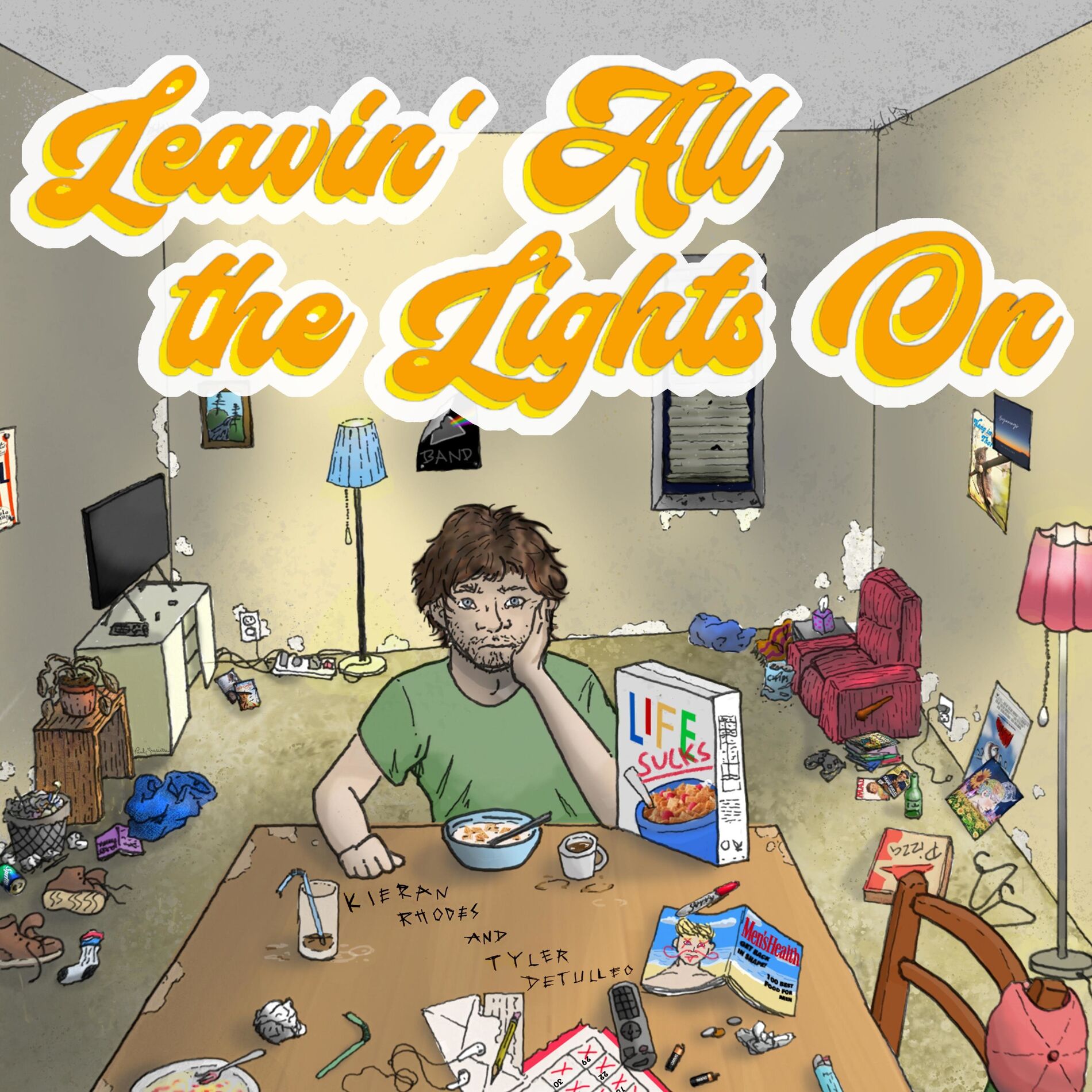 Album cover of Leavin' All the Lights On