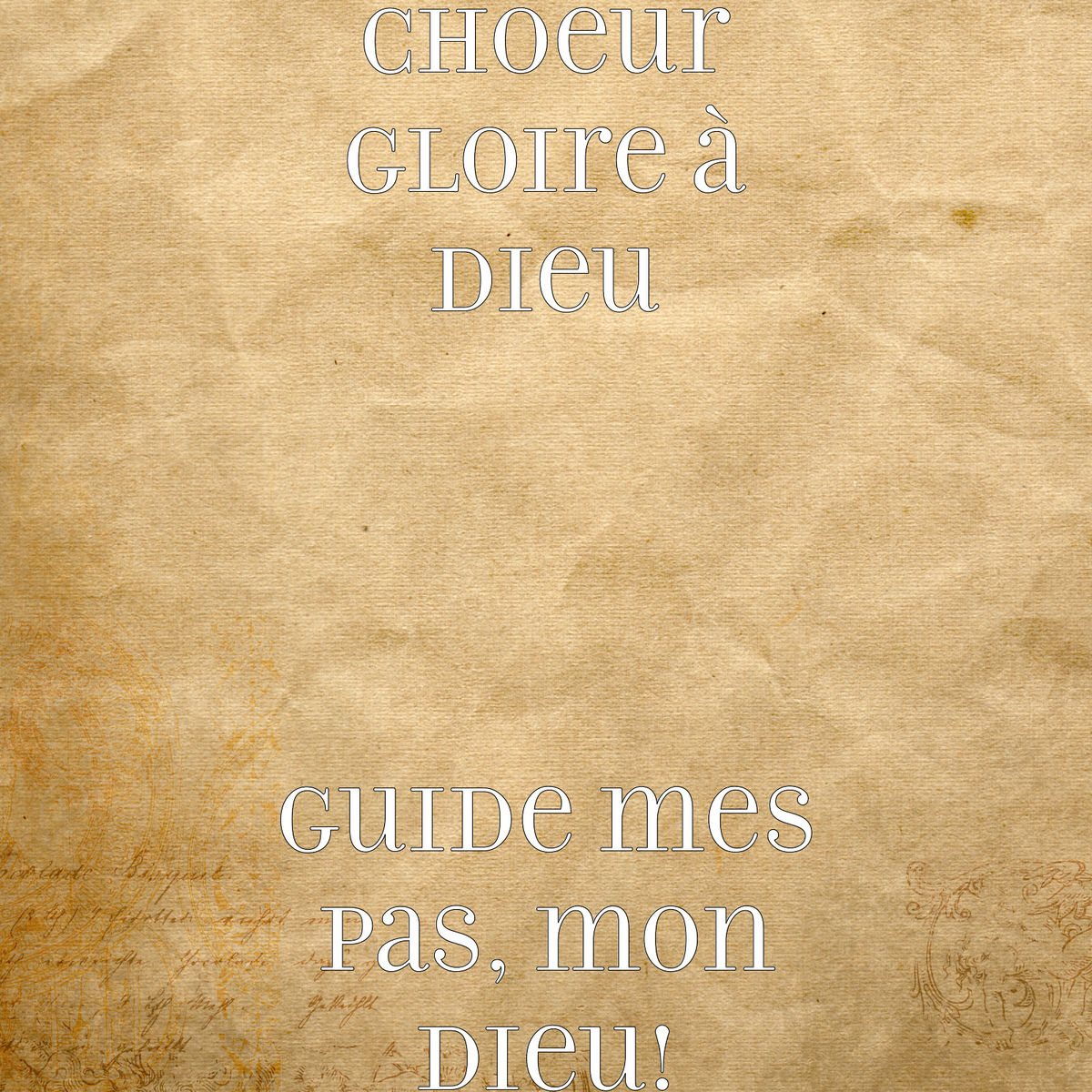Album cover of Guide mes pas, mon Dieu!