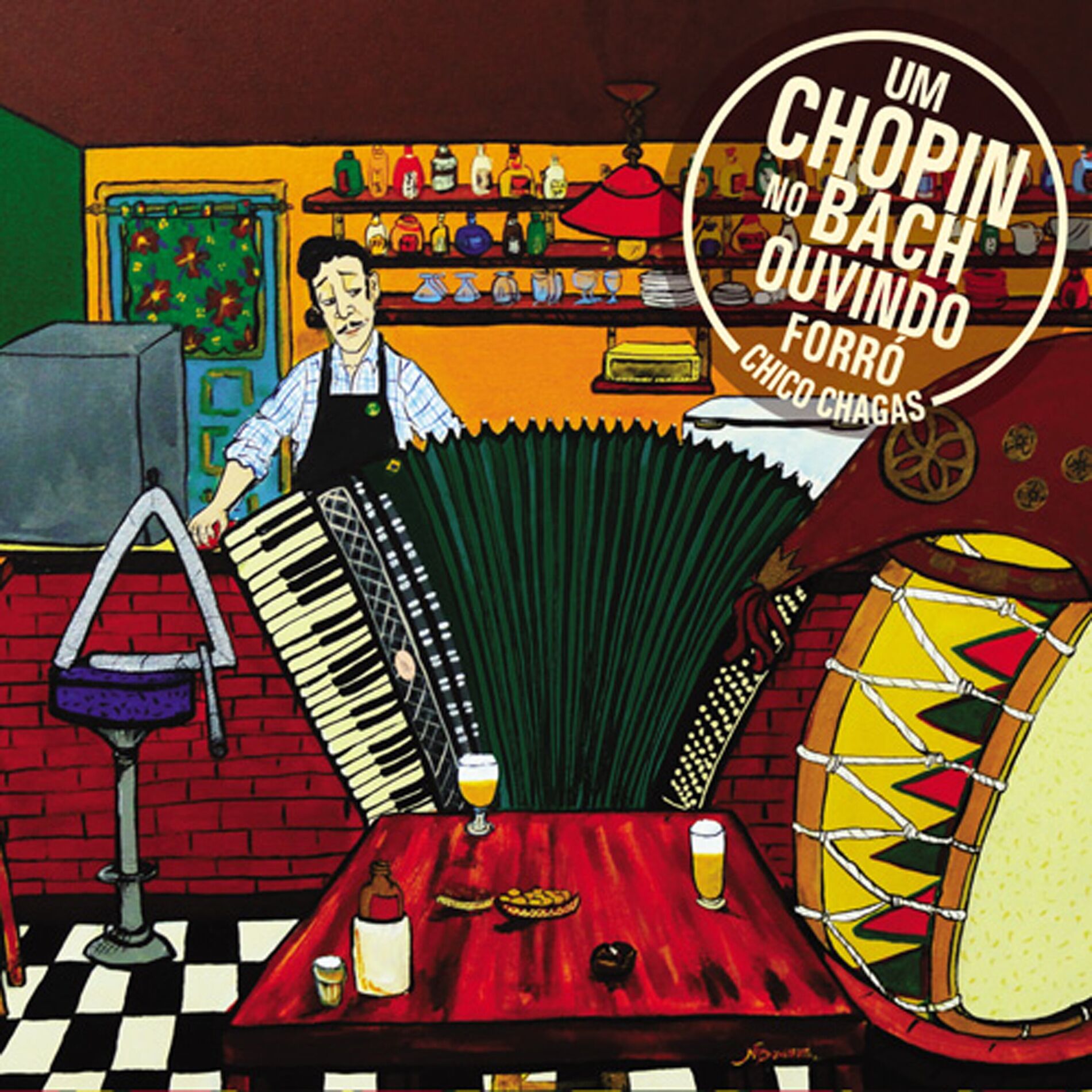 Album cover of Um Chopin no Bach Ouvindo Forró