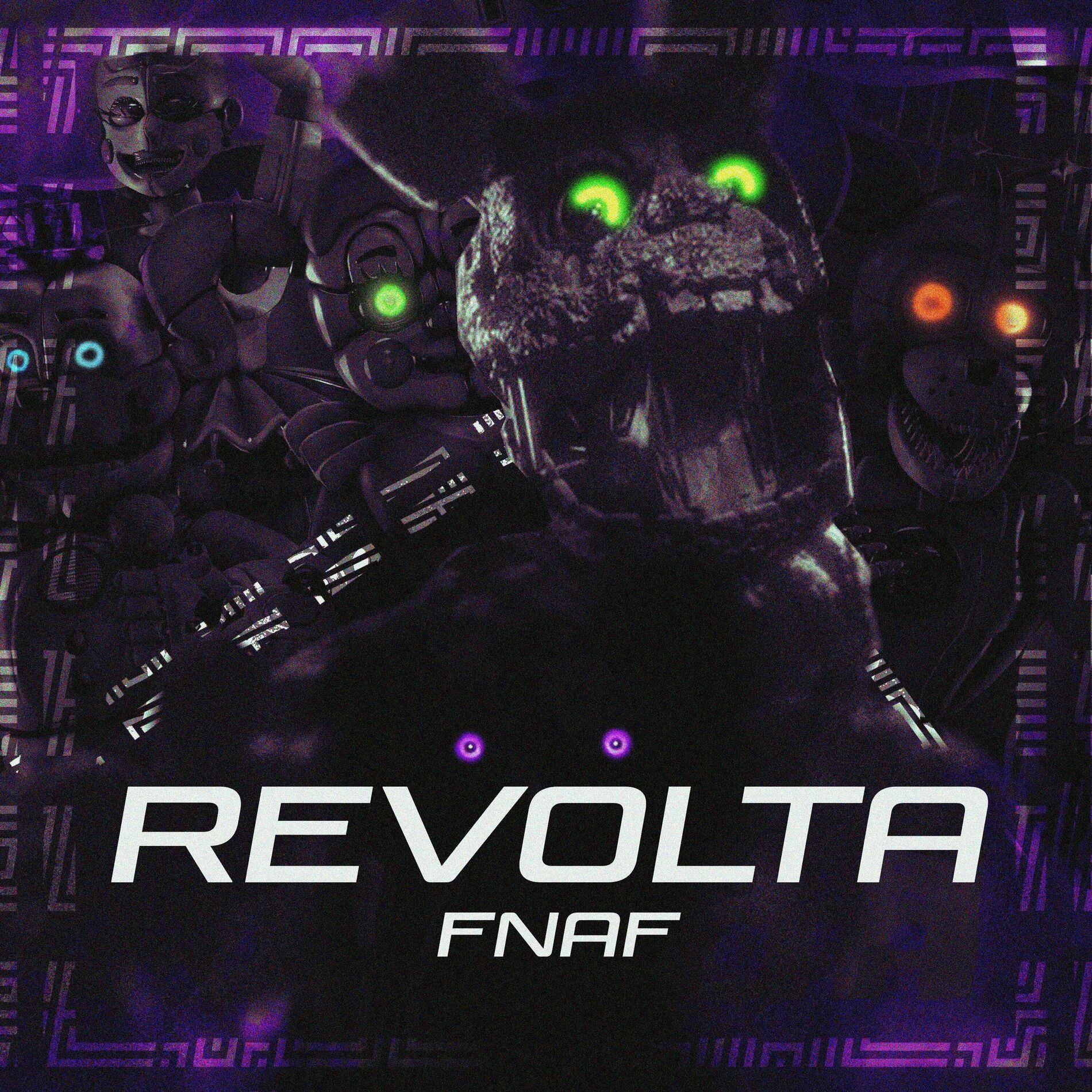 Album cover of Revolta | Five Nights At Freddy's (Parte 4) (feat. Onni, Bieul, Hey Sherry, Kalxyz, Gab Tennyson, Chara & D.M Show)