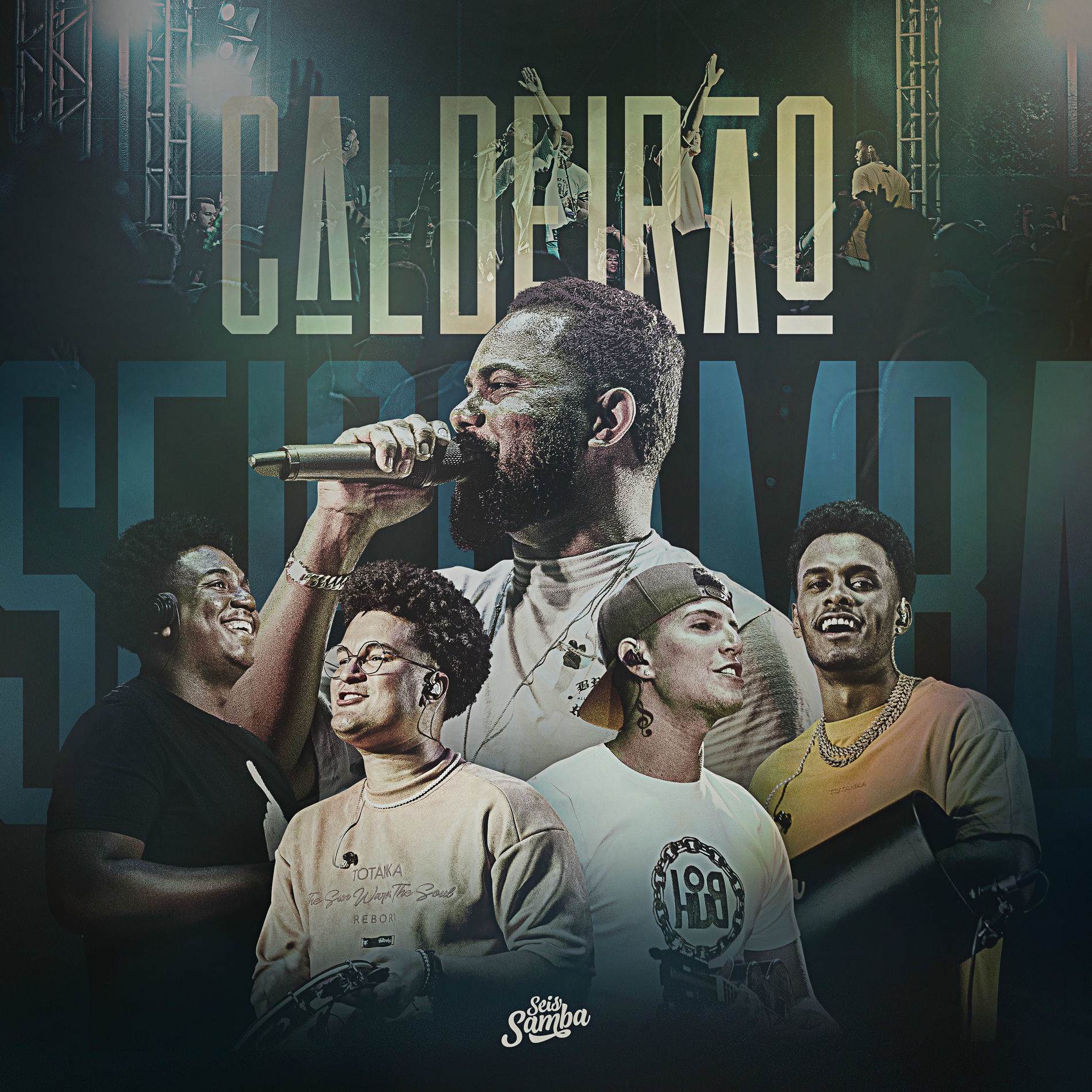Album cover of Seis Samba É o Caldeirão (Ao Vivo)