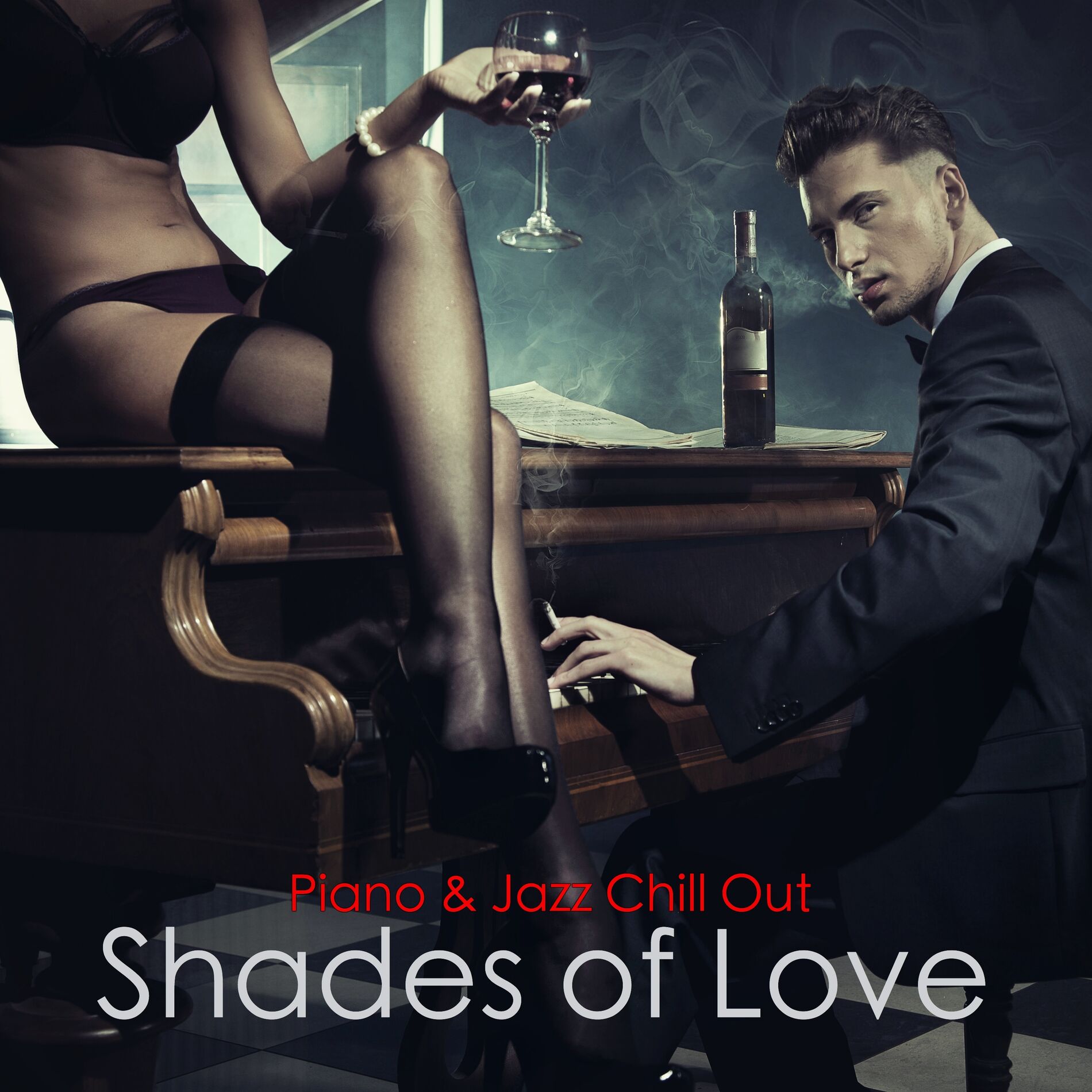Album cover of Shades of Love – Piano & Jazz Chill Out for St Valentine's Day & Night