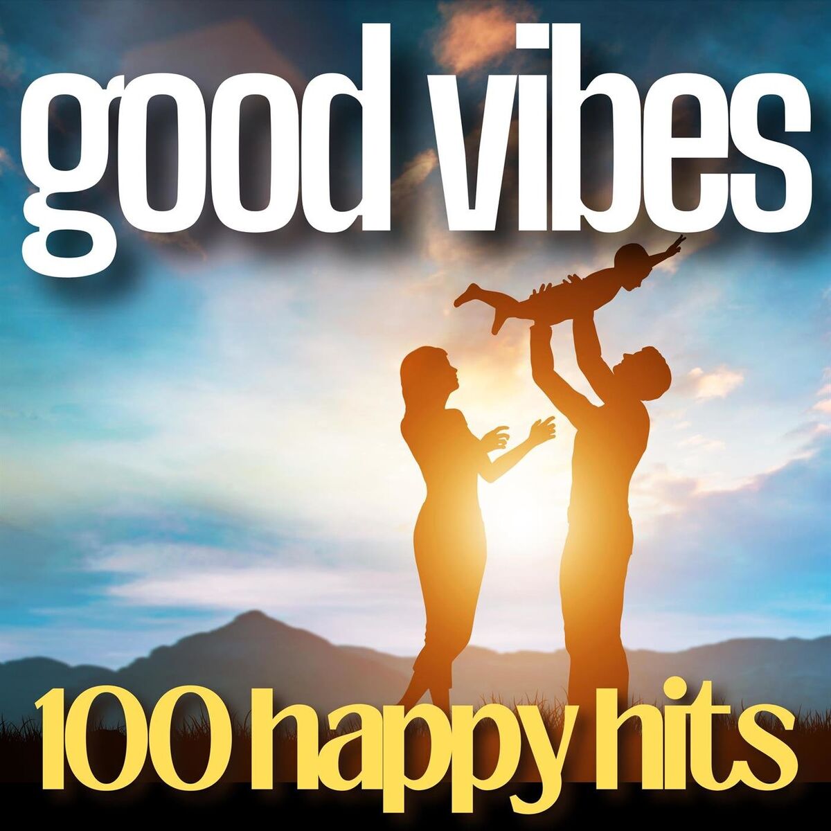 Album cover of good vibes 100 happy hits