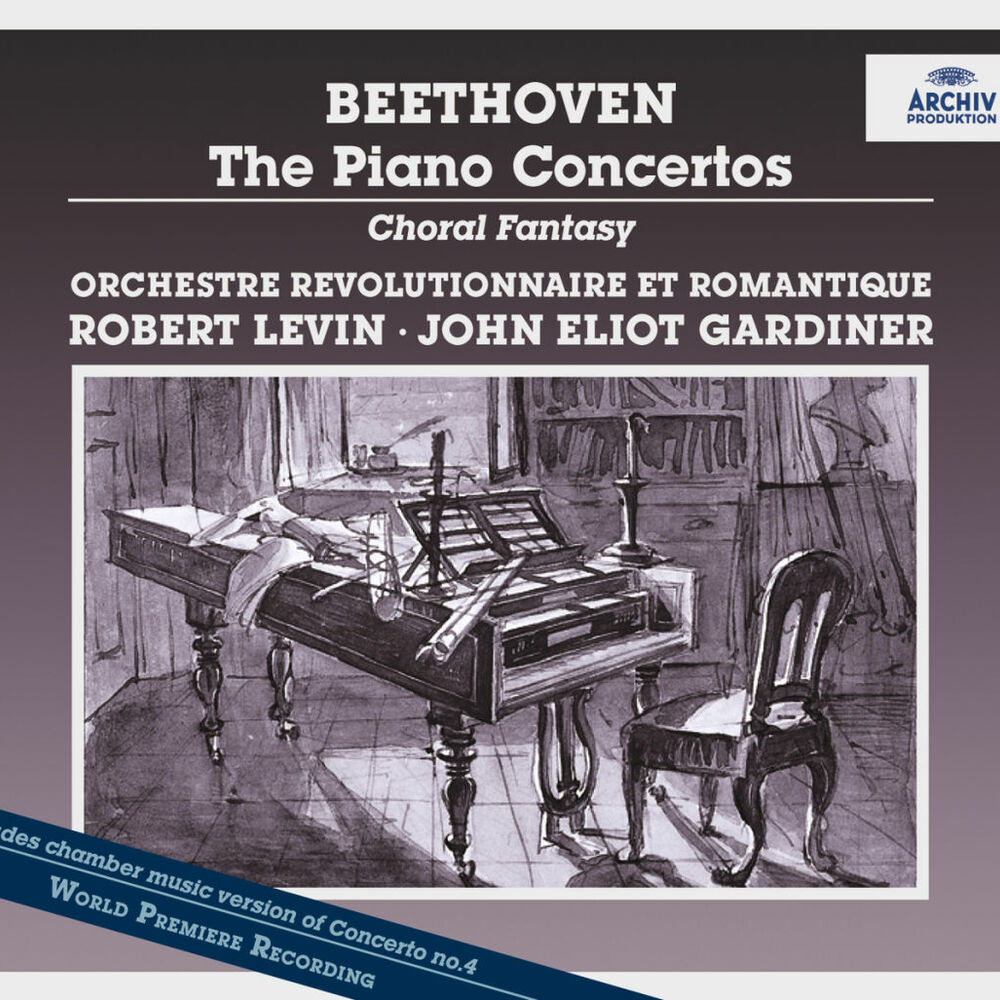 Picture of Beethoven: Piano Concertos Nos.1-5; Symphony No. 2, Op. 36; Fantasy For Piano, Chorus And Orchestra, Op. 80; Choral Fantasy (two a