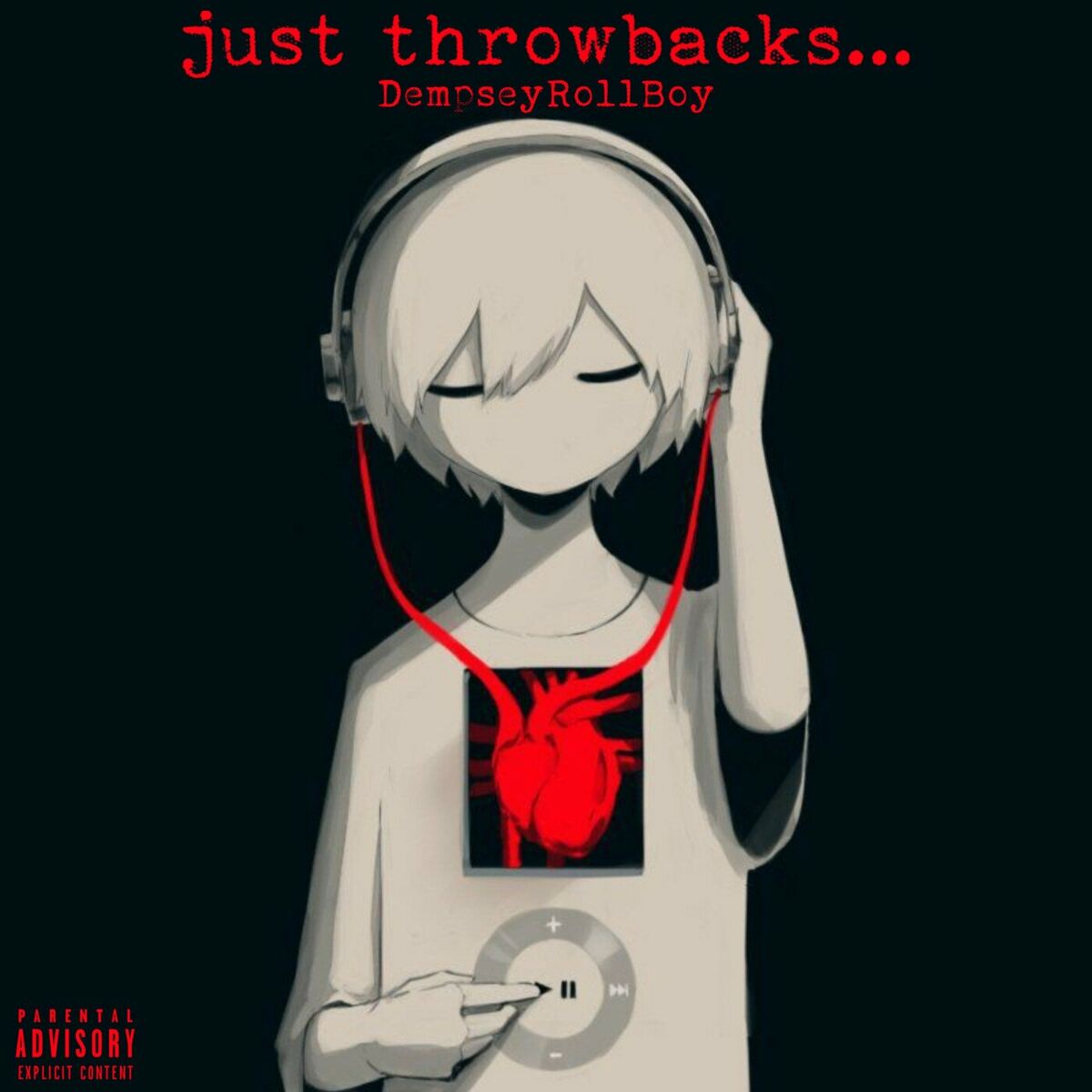 Album cover of just throwbacks...