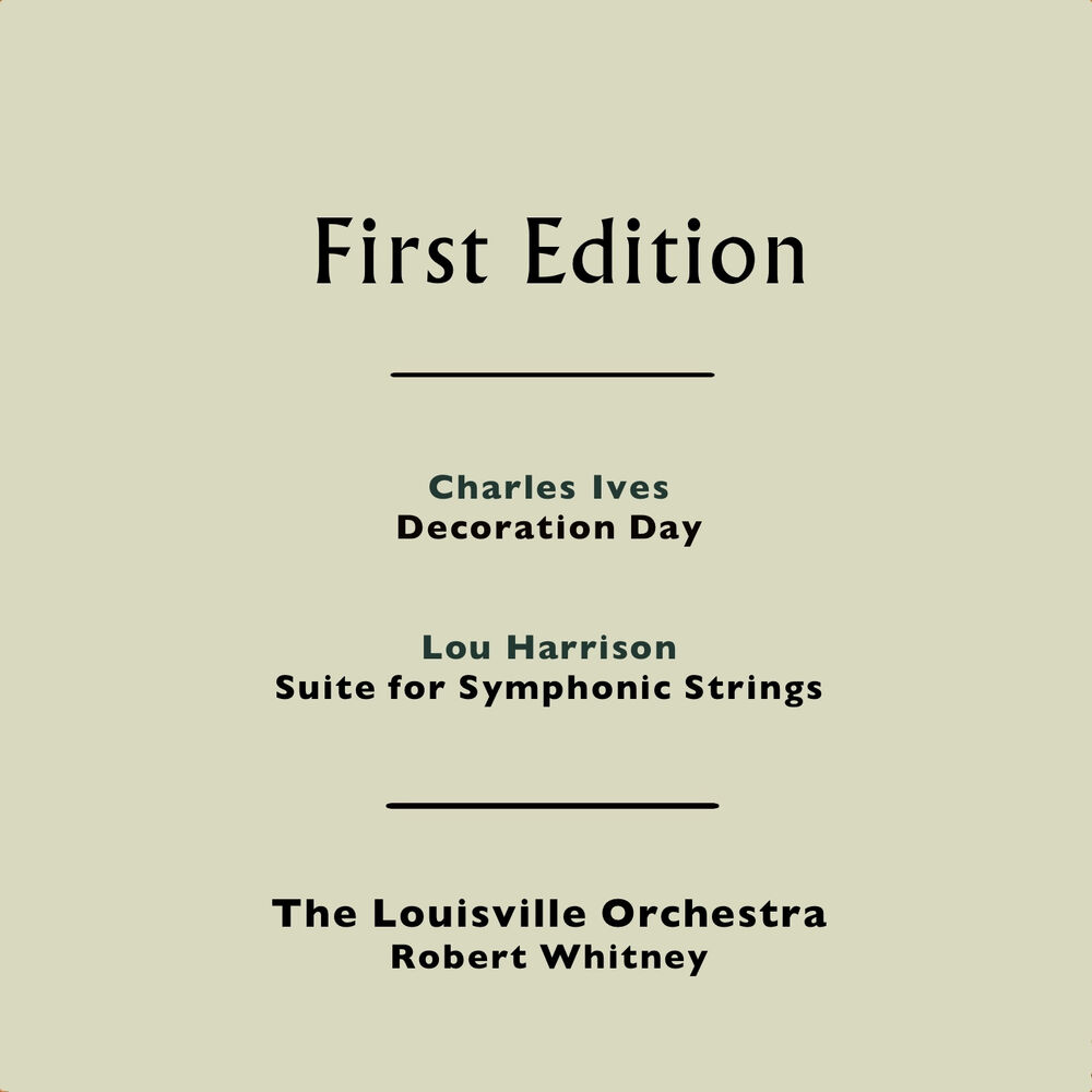 Picture of Charles Ives: Decoration Day - Lou Harrison: Suite for Symphonic Strings