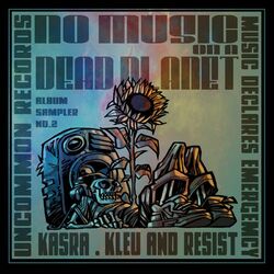 Cover of No Music On a Dead Planet Sampler 2