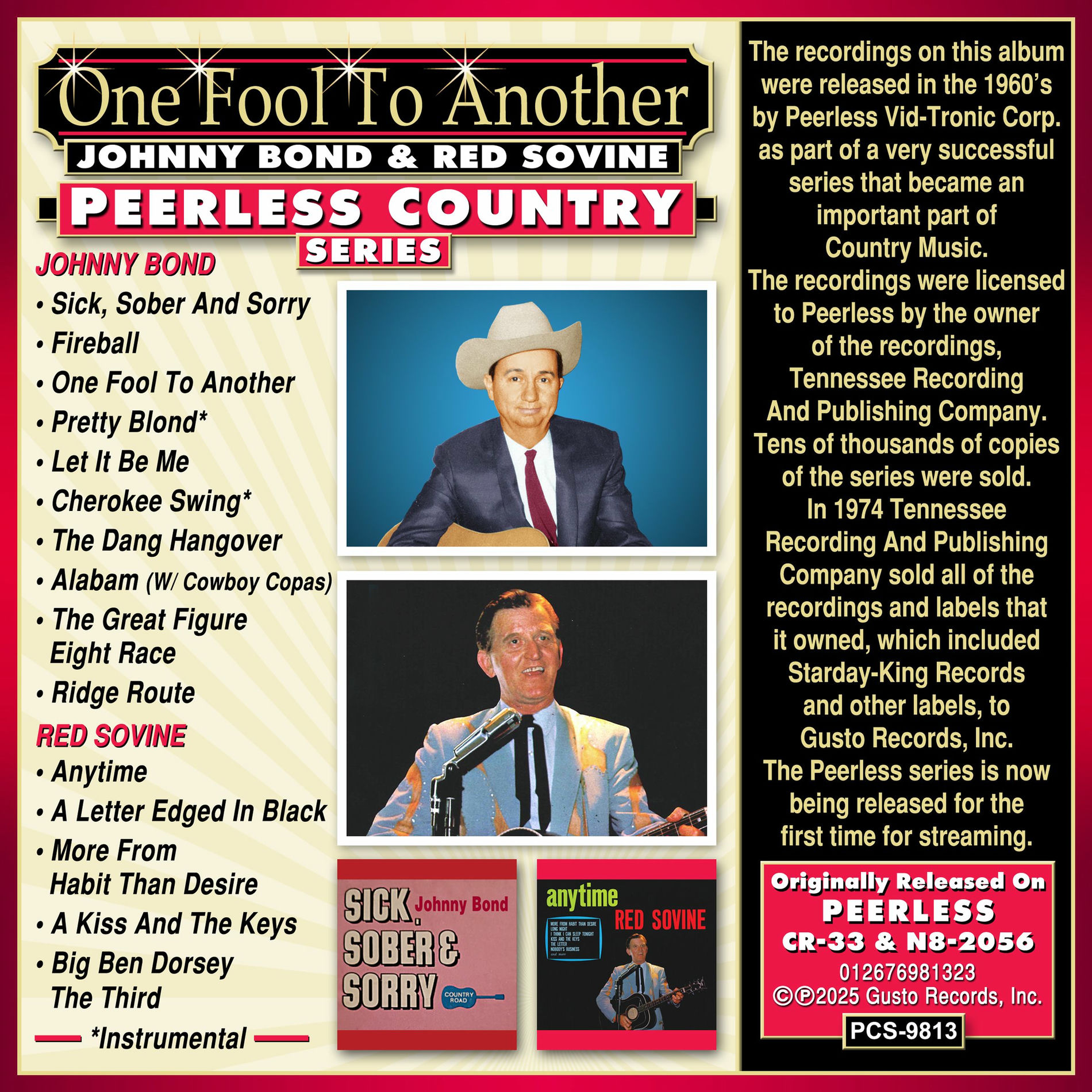 Album cover of One Fool To Another