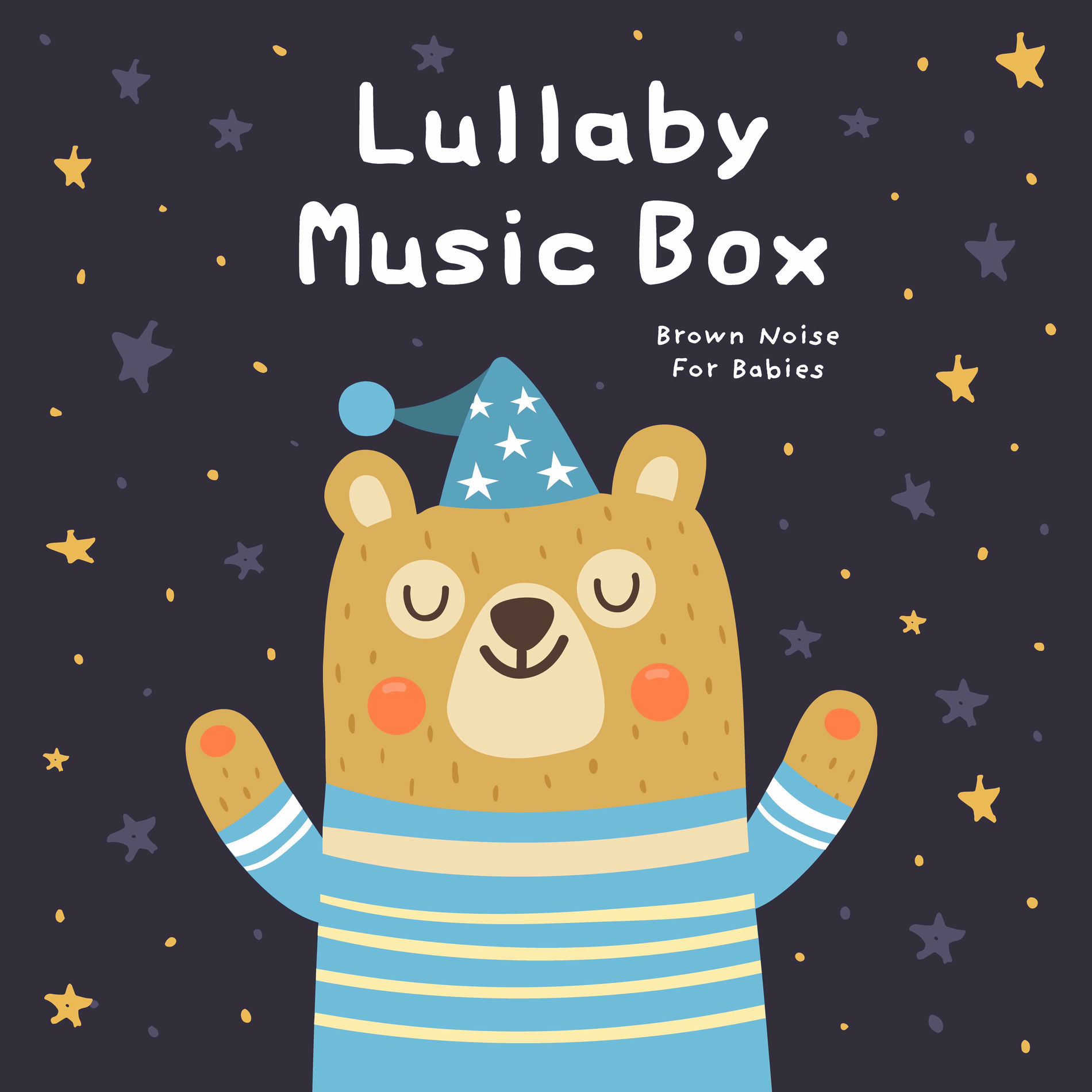 Album cover of Lullaby Music Box: Brown Noise for Babies