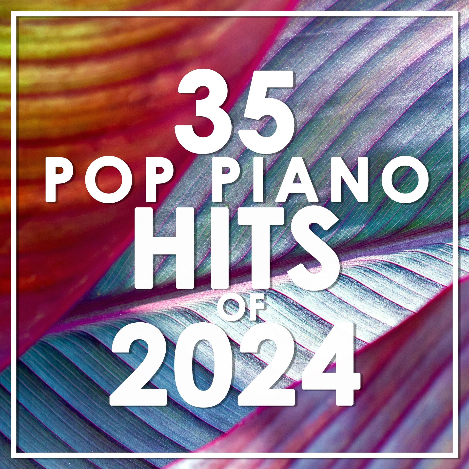 Album cover of 35 Pop Piano Hits 2024 (Instrumental)