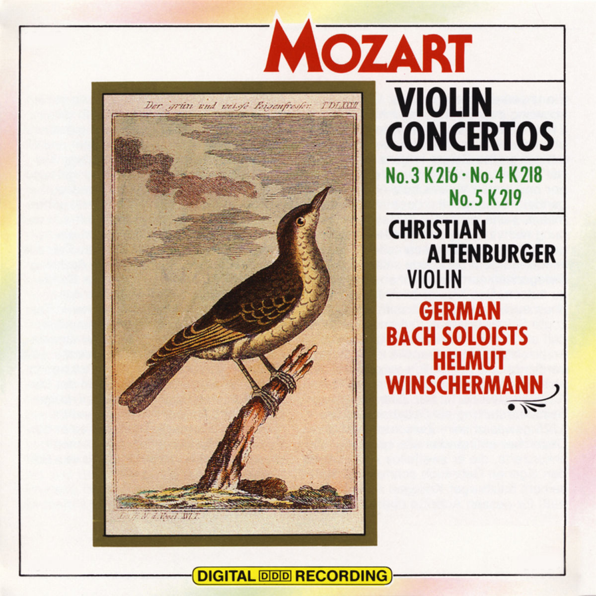 Album cover of Mozart - Violin Concertos