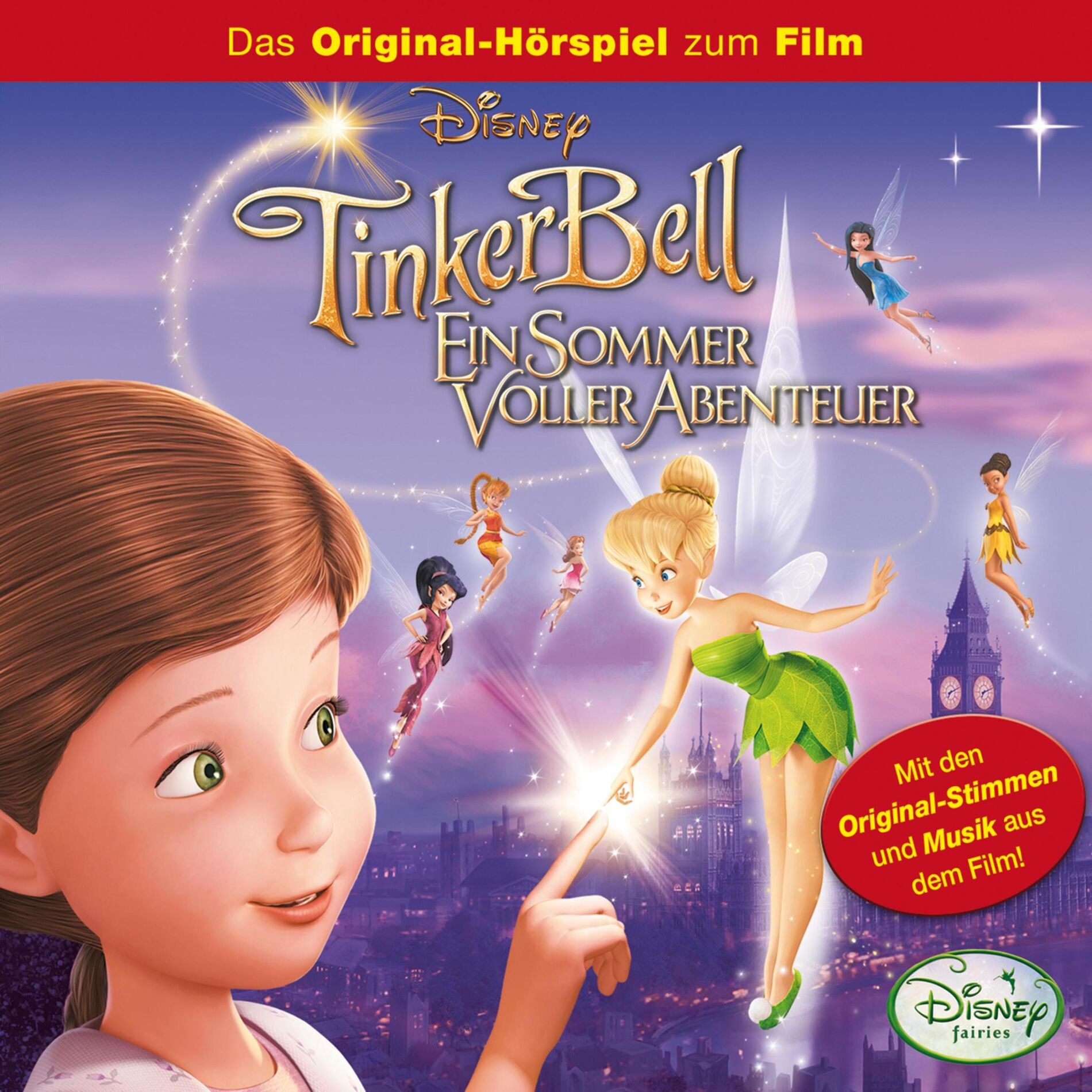 Album cover of Tinker Bell - Ein Sommer voller Abenteuer (Hörspiel zum Disney Film)