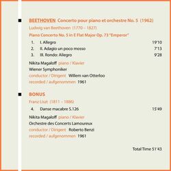 Cover of Milestones of a Piano Legend: Nikita Magaloff, Vol. 4