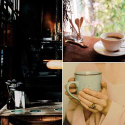 Cover of Music for Fresh Coffee - Festive Bossa Nova Guitar