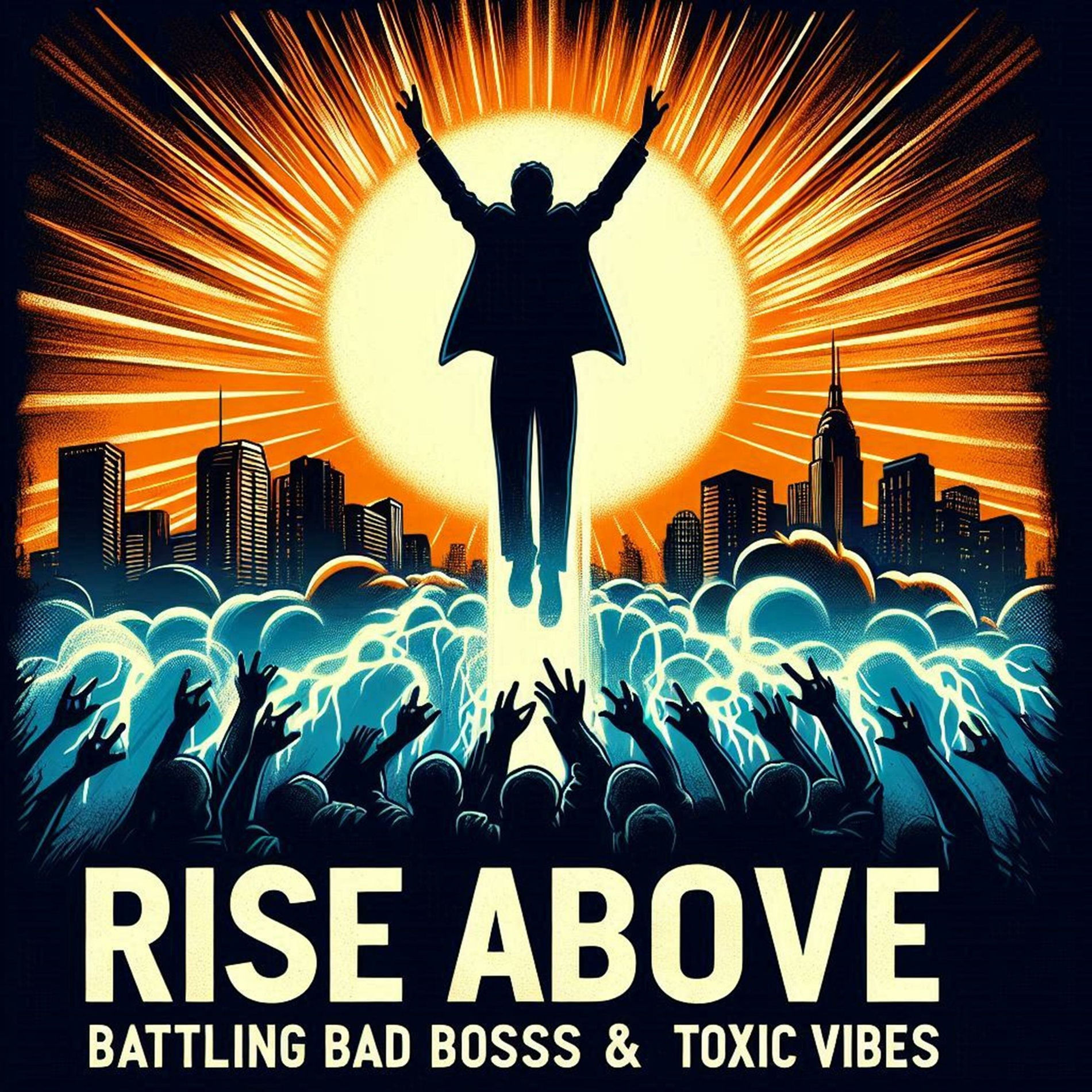 Album cover of Rise Above: Battling Bad Bosses & Toxic Vibes
