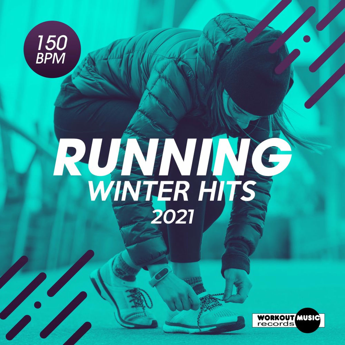 Album cover of Running Winter Hits 2021: 150 bpm