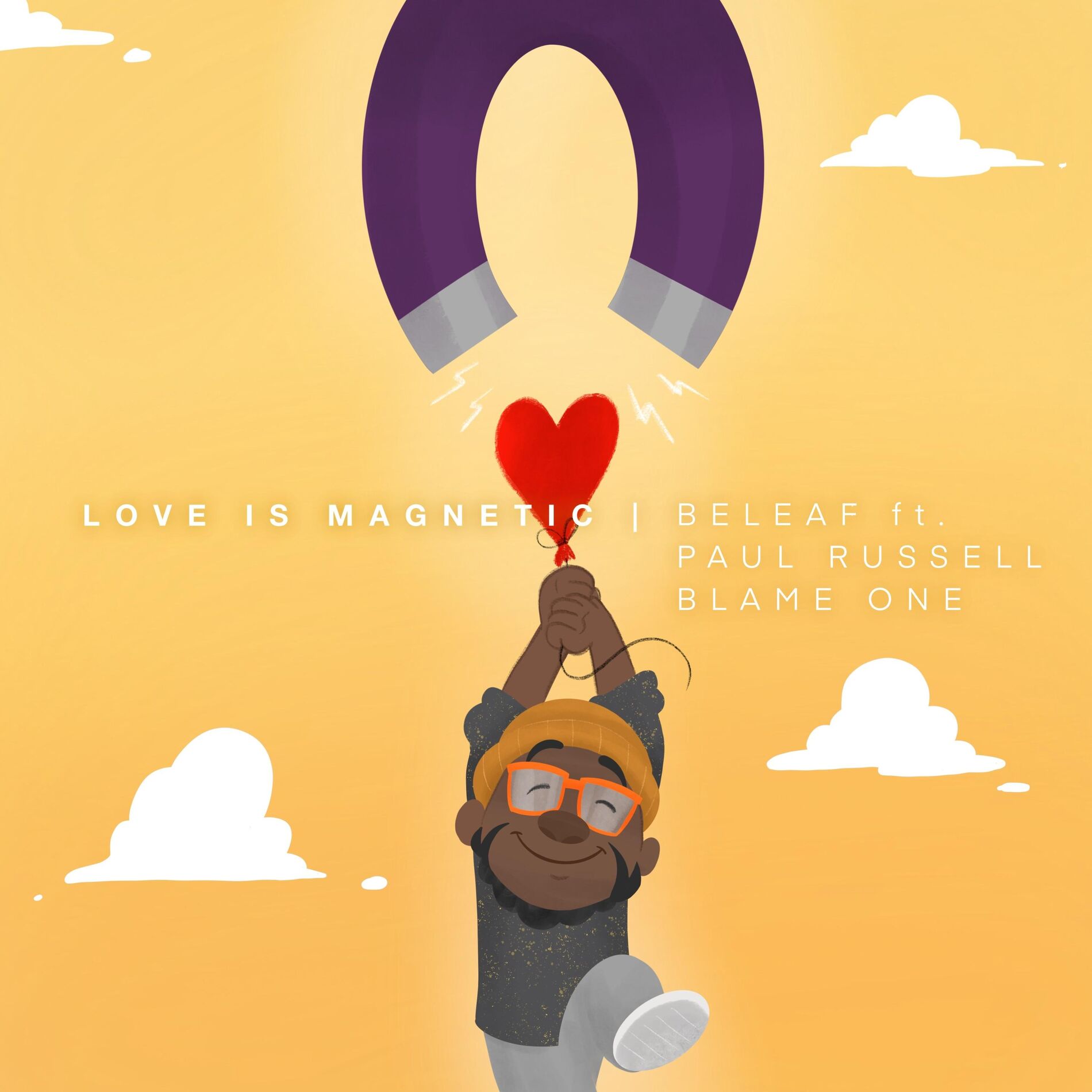 Album cover of Love Is Magnetic (feat. Blame One & Paul Russell)