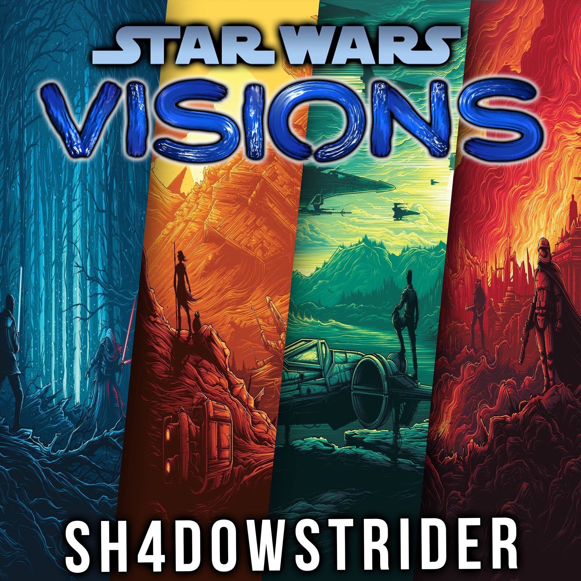 Album cover of Star Wars Visions Trailer Music (Star Wars Visions Soundtrack)