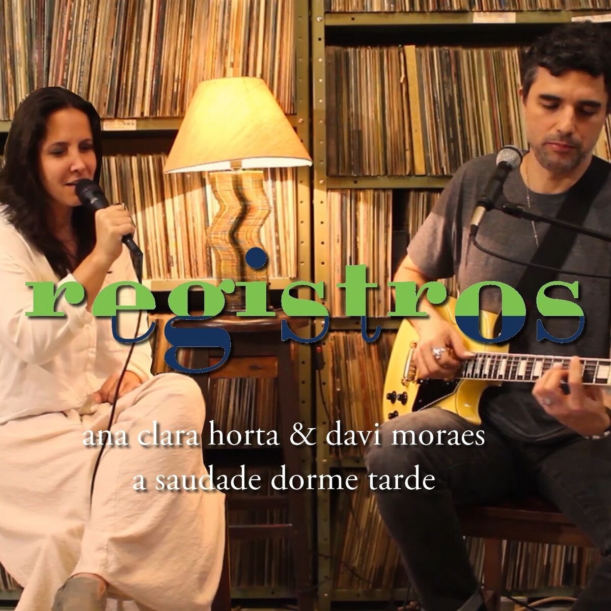 Album cover of Registros: Saudade Dorme Tarde