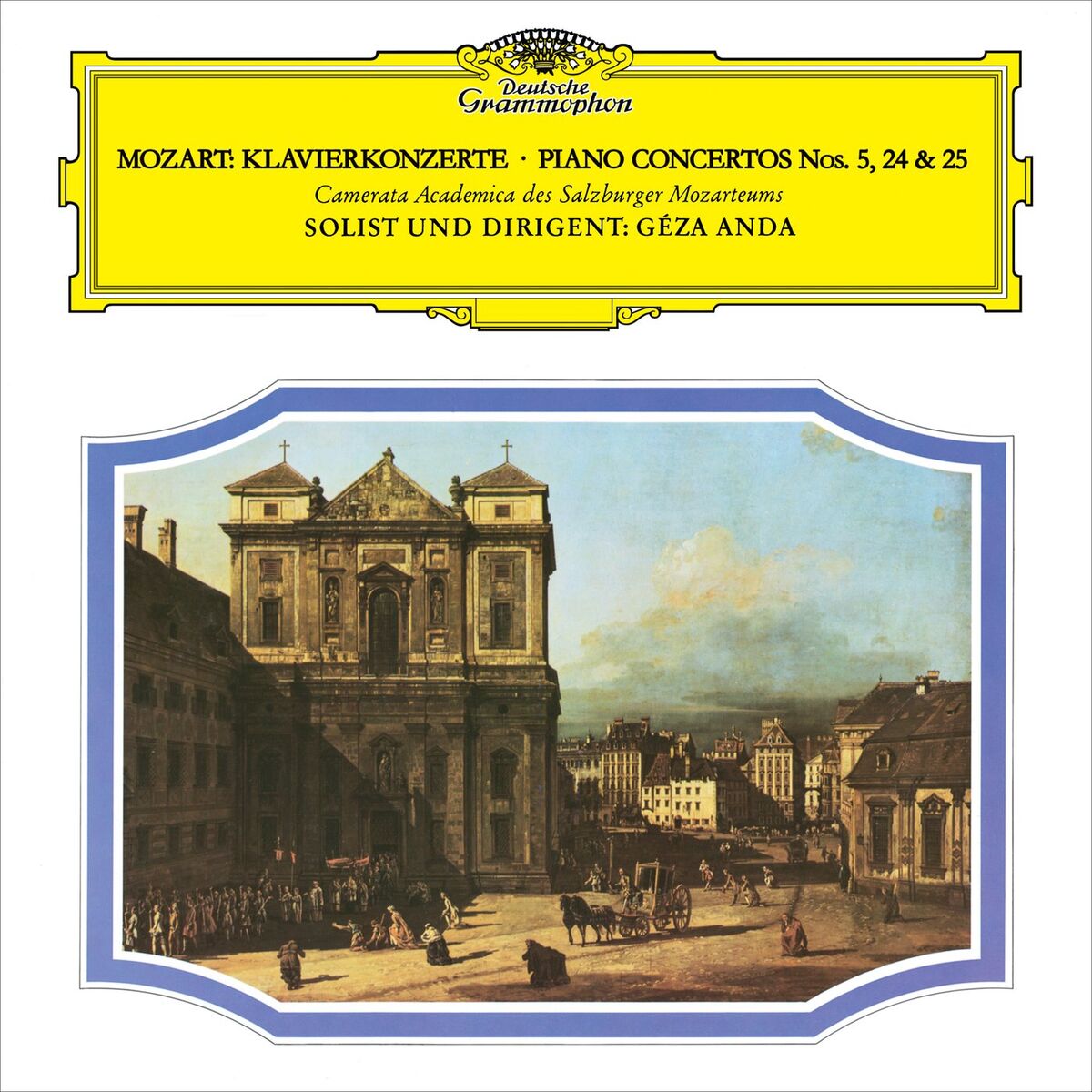 Album cover of Mozart: Piano Concertos Nos. 5, 24 & 25