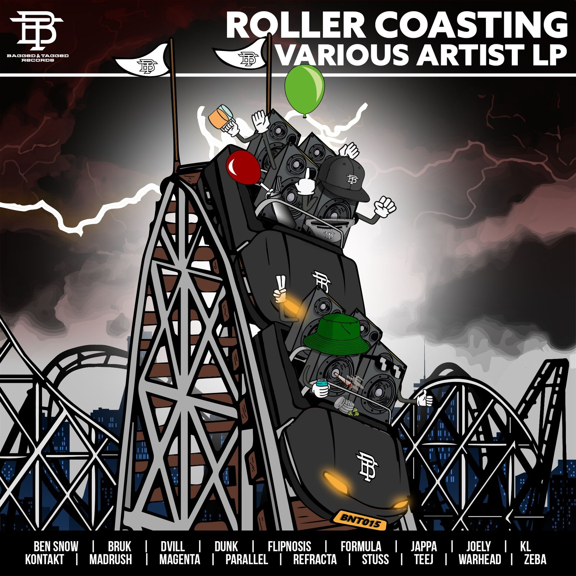 Album cover of Roller Coasting V/A LP