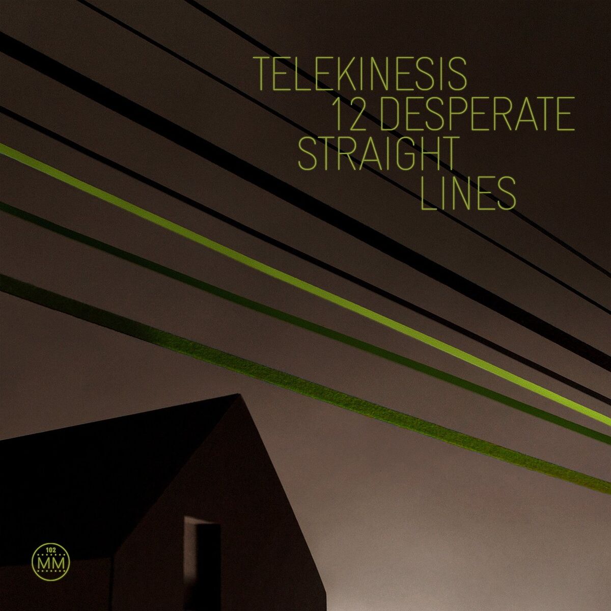 Album cover of 12 Desperate Straight Lines