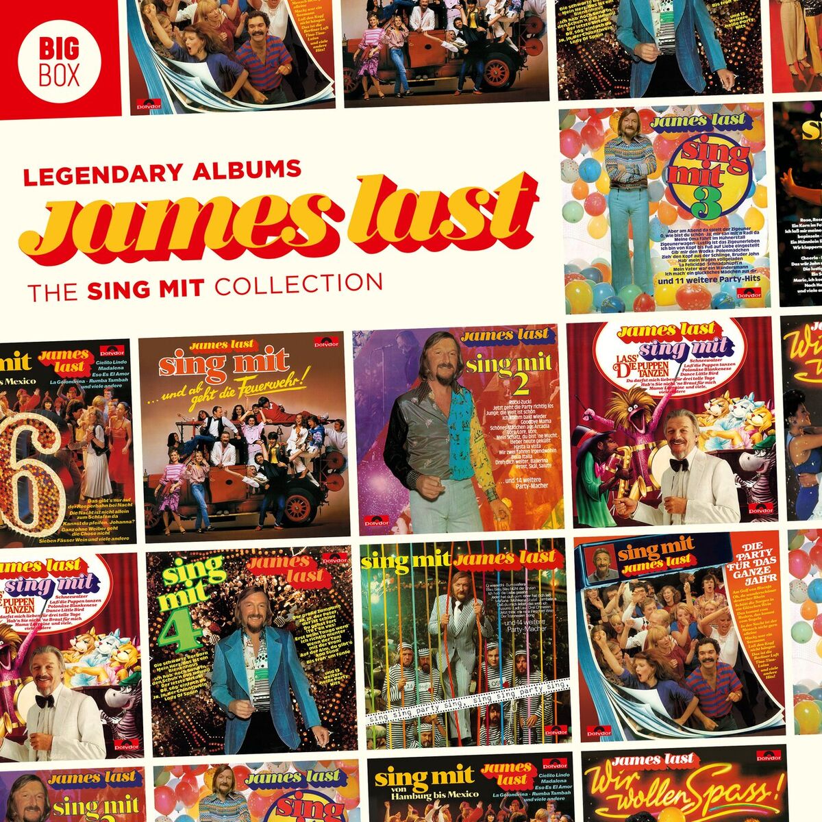 Album cover of BIG BOX - The Sing mit Collection - James Last